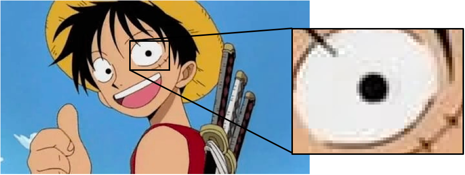 luffy pixel